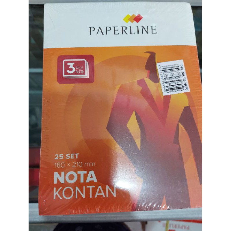 

Nota Kontan Bon PAPERLINE Besar 3 Rangkap Ply NCR