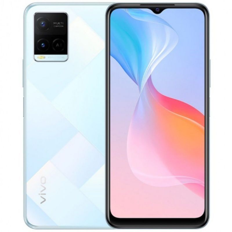 HP VIVO Y21 4/64, RAM 4/64 , GARANSI RESMI , SEGEL HANDPHONE-Y21 Putih