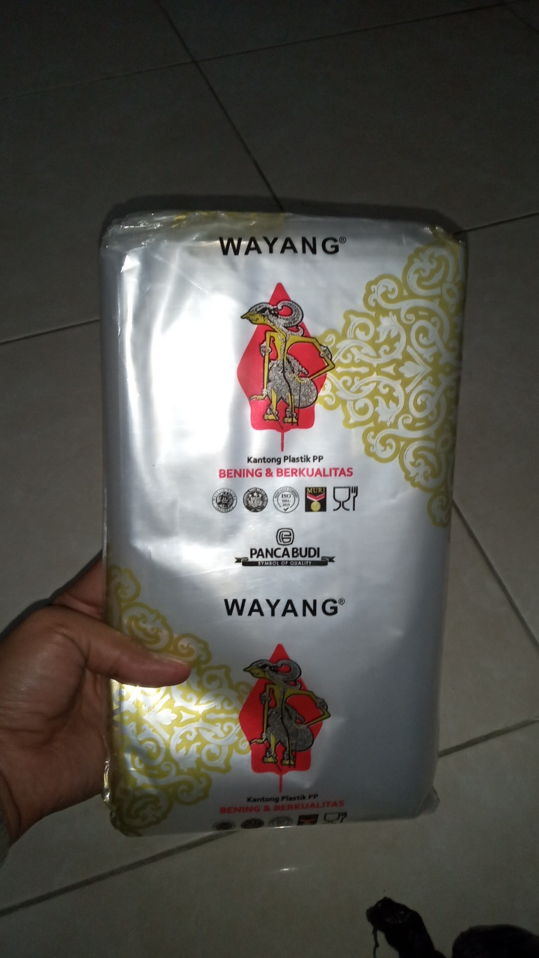 Pp Bening Wayang 50x75 - Plastik Laundry - Loundry - Plastik Kemasan