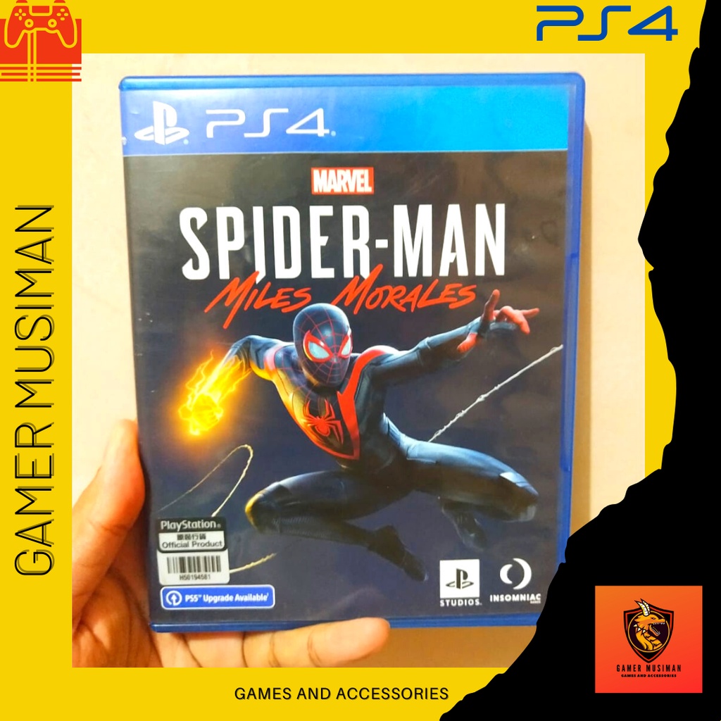 BD PS4 SPIDERMAN MILES MORALES REG 3 + DLC - SECOND MURAH