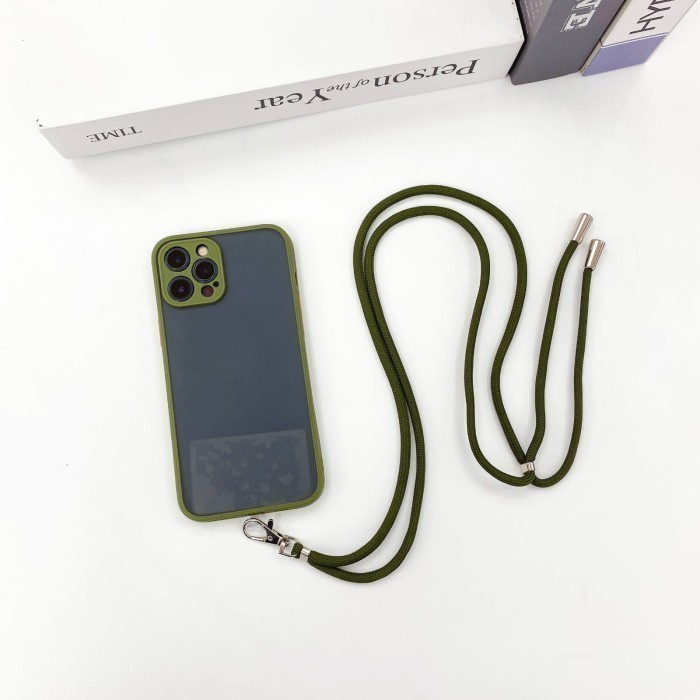 SAMSUNG A7 2018 CASE MY CHOICE PELINDUNG CAMERA+TALI GANTUNGAN