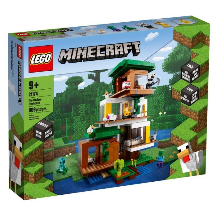 Mainan LEGO-Minecraft The Modern Treehouse