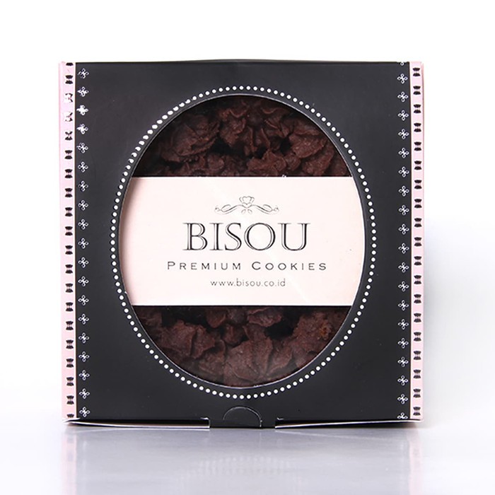 

Coklat Kenari Medium Kue Kering Lebaran Bisou Premium Cookies