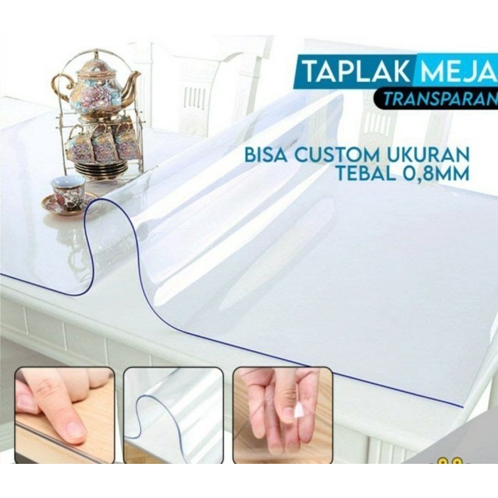 WATERPROOF TRANSPARANT TABLECLOTH