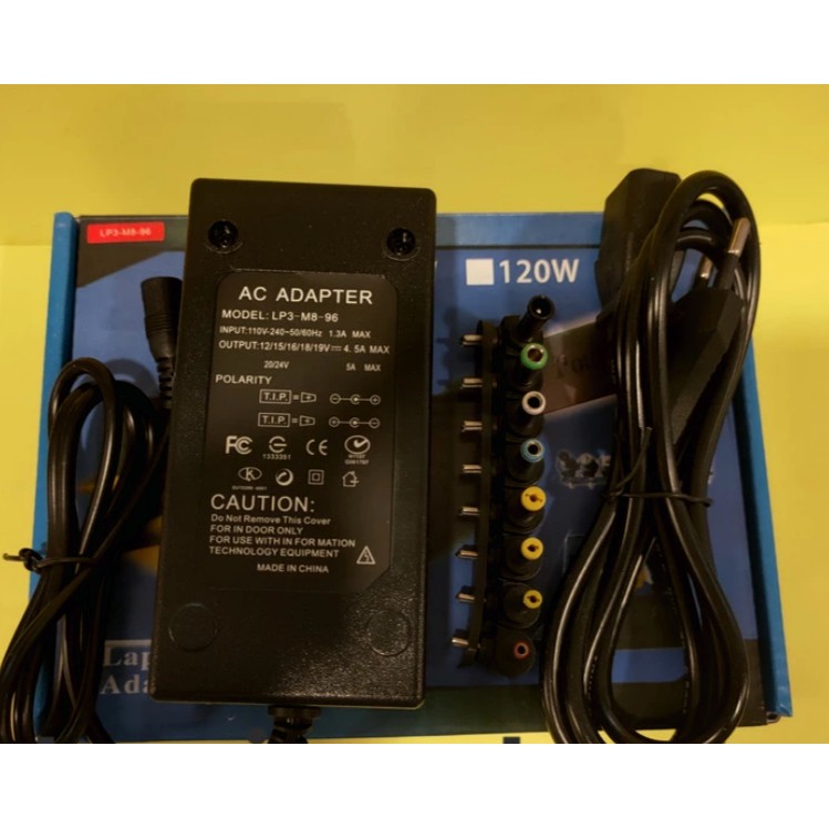 ADAPTOP LAPTOP UNIVERSAL 12V-24V 12 VOLT 24 VOLT MULTI FUNGSI