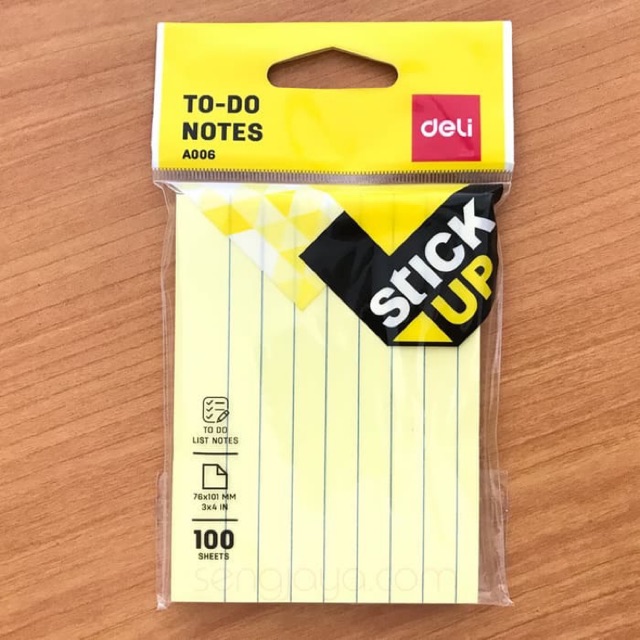 

Sticky Notes 3x4 In A00652