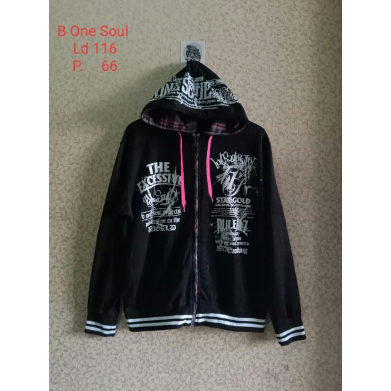 Preloved Hoodie B One Soul Kondisi 90%