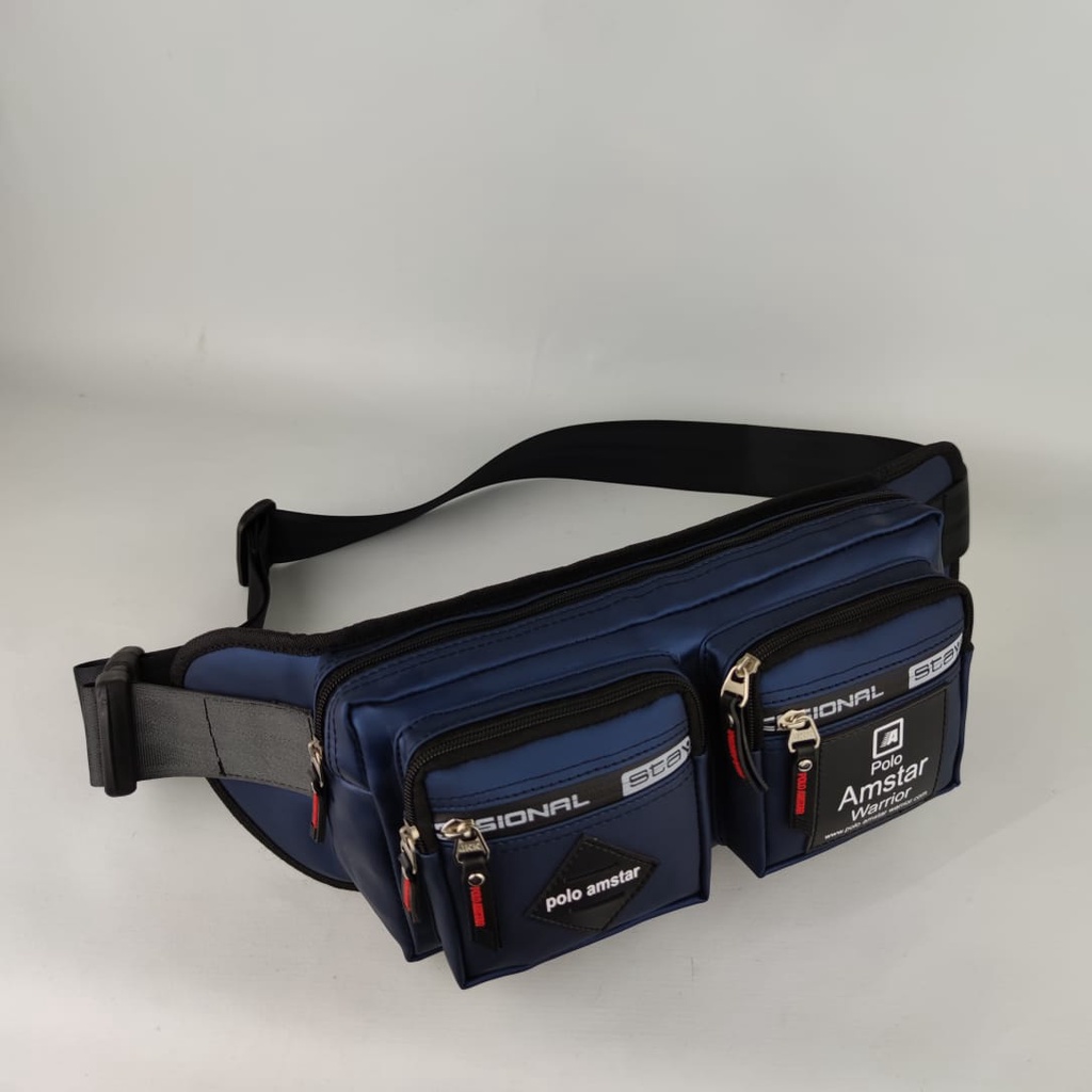 Waistbag/Tas Pinggang/Tas Selempang Pria Terbaru 2021 Kualitas Premium Polo Amstar