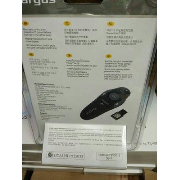 Targus Wireless Presenter with Laser Pointer AMP16AP