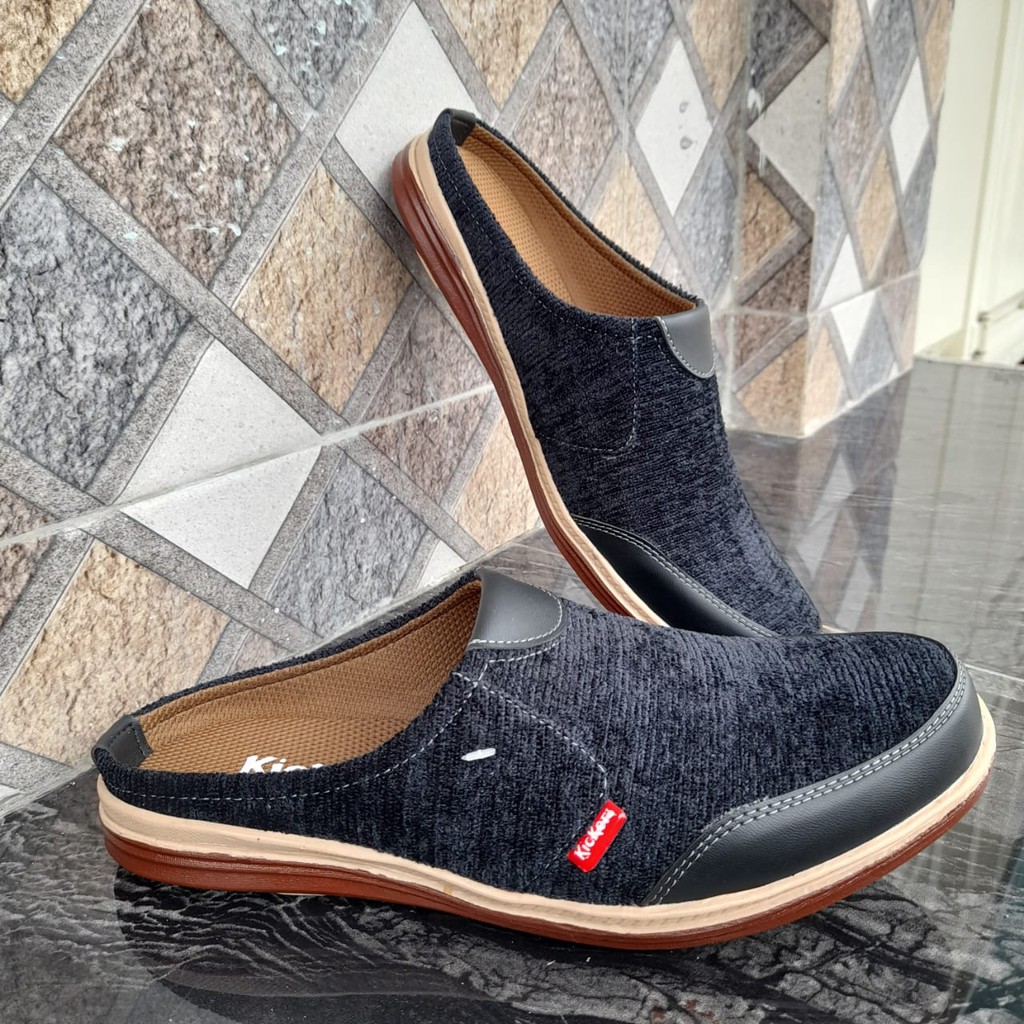 Sepatu Sandal Rajut Kulit JNC 12 model terbaru