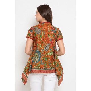 Payung 3Negeri T0448 Baju atasan kerja blouse batik Payung 3Negeri T0448 Baju atasan kerja blouse batik
