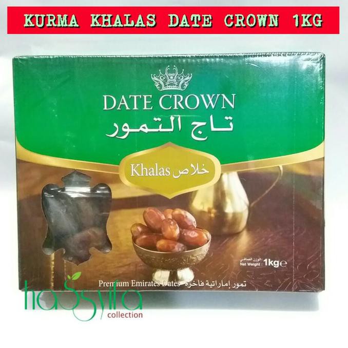 

ENAK kurma date crown khalas murah BANYAK RASA