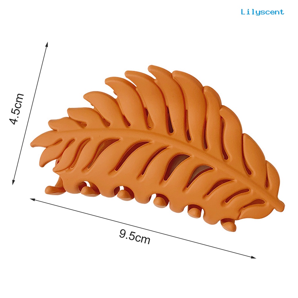 Ls Jepit Rambut Bentuk Daun Untuk Wanita
