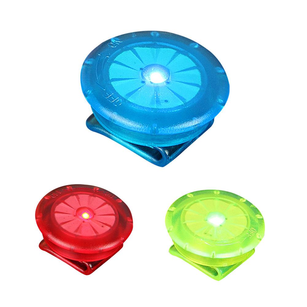 Safety Warning Light Outdoor Sports Night Running Walking Cycling LED Luminous Shoe Clip Lamp Bicycle Accessories