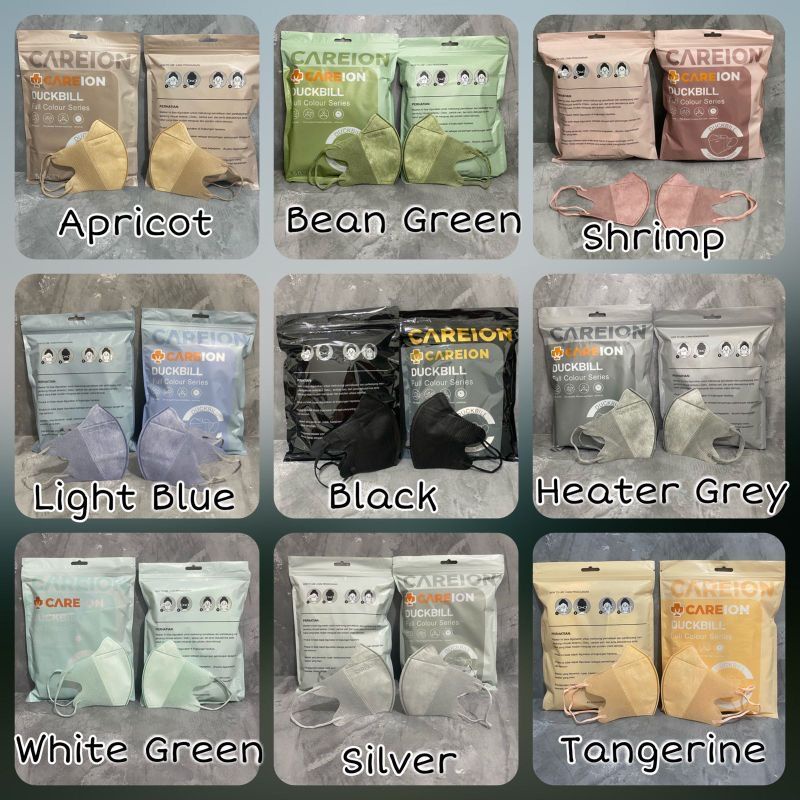 MASKER CAREION DUCKBILL EMBOS FULL COLOUR SERIES