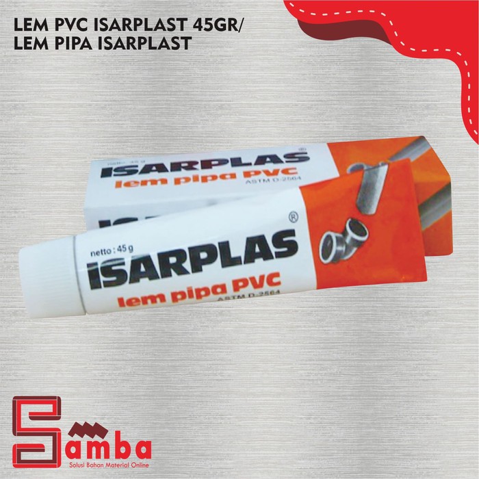 

Lem PVC Isarplast 45gr/ LEM PIPA ISARPLAST/