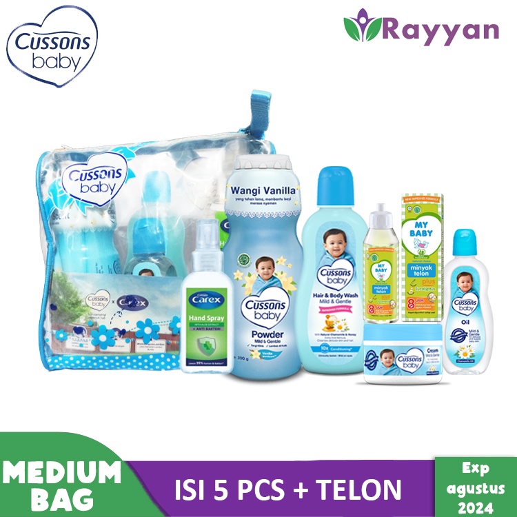 Cusson Baby Gift Set Medium / Perlengkapan Kado Bayi Baru Lahir-6
