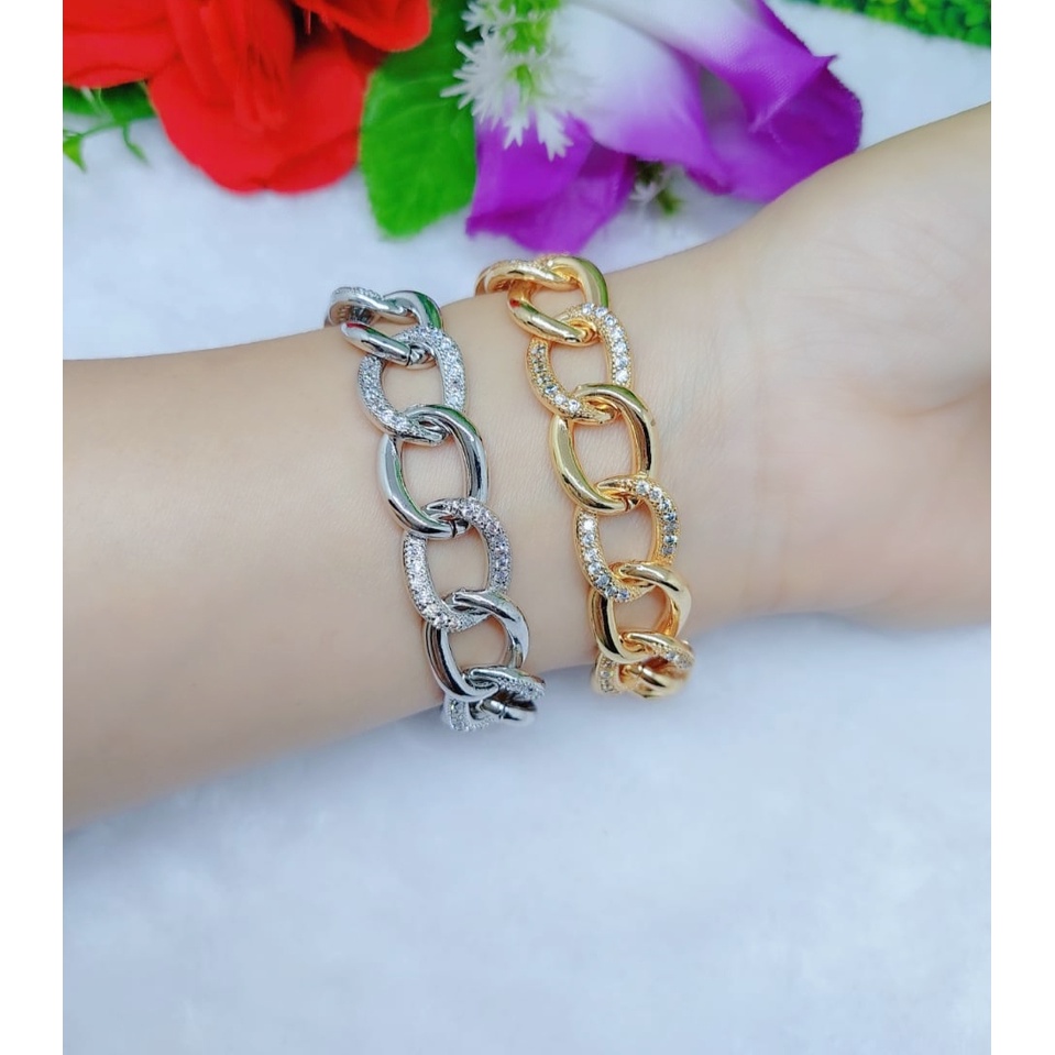 Gelang xuping permata lapis emas perhiasan fashion GL016