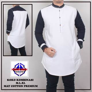 Baju Koko Pria Lengan 3 4 Model Polos Shopee Indonesia Baju Koko Pria Lengan 3 4 Model Polos Shopee Indonesia