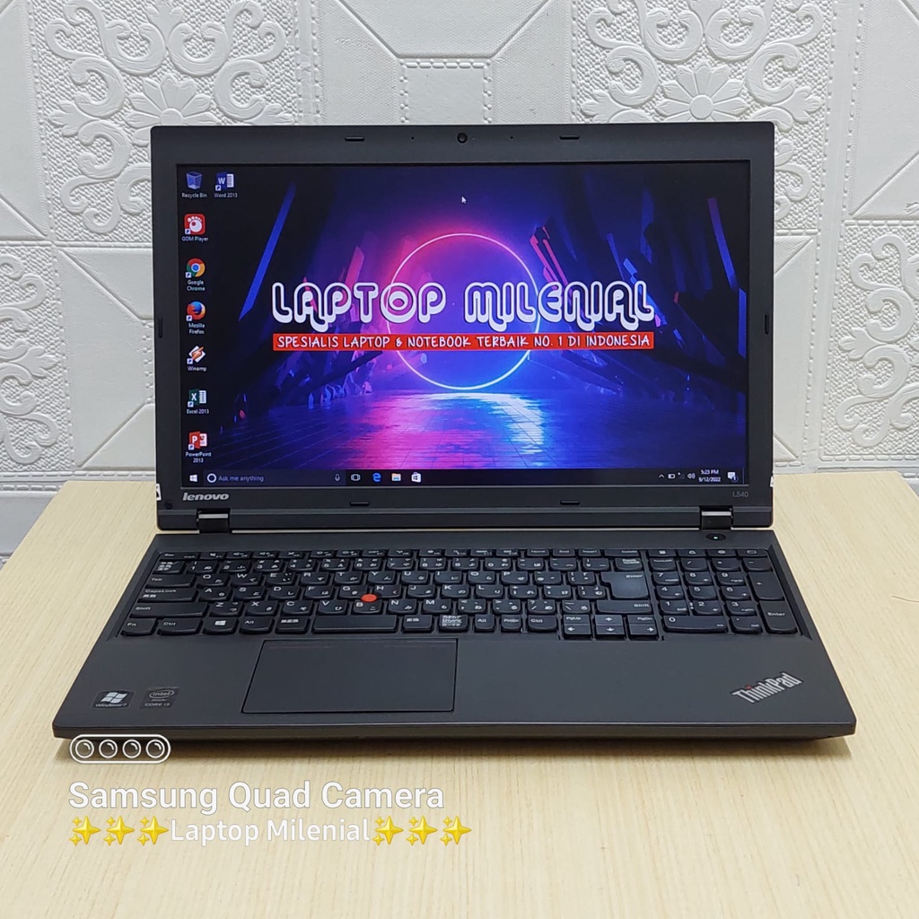 Lenovo L540 Intel Core i3-4100M RAM 8GB SSD 256GB 15&quot; Murah Bergaransi