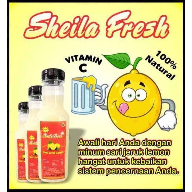 

Termurah.! 2 Botol Sari Lemon Sheila Fresh {OBRAL Kode 929