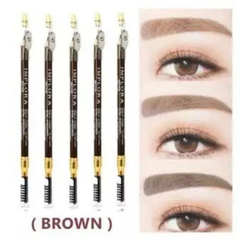 IMPLORA EYEBROW PENCIL 2IN1