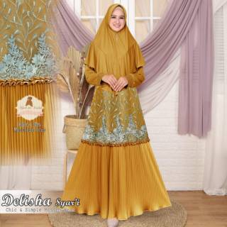 Gamis Brokat Jumbo Delisha Baju Pesta Big Size XXL XXXL Gamis Brokat Jumbo Delisha Baju Pesta Big Size XXL XXXL
