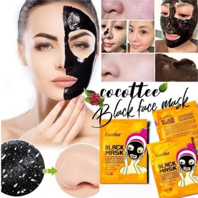 COCOTTEE BLACK MASK BRIGHTENING PEEL OF MASK