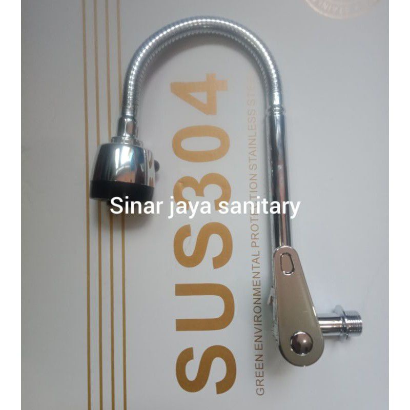 Kran flexible stainless Tembok / Kran tembok flexible stainles