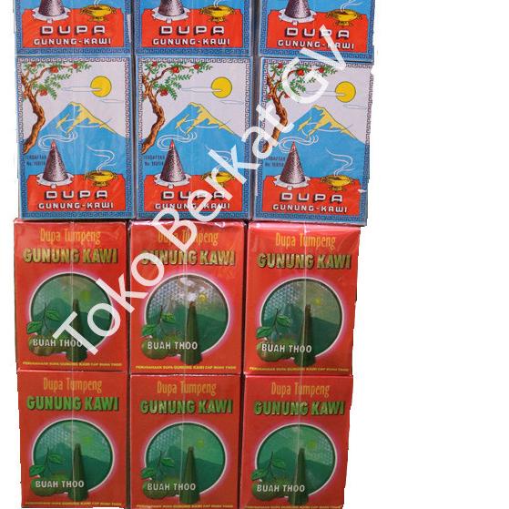 ✈ DUPA KERUCUT GUNUNG KAWI MERAH - BIRU ۞