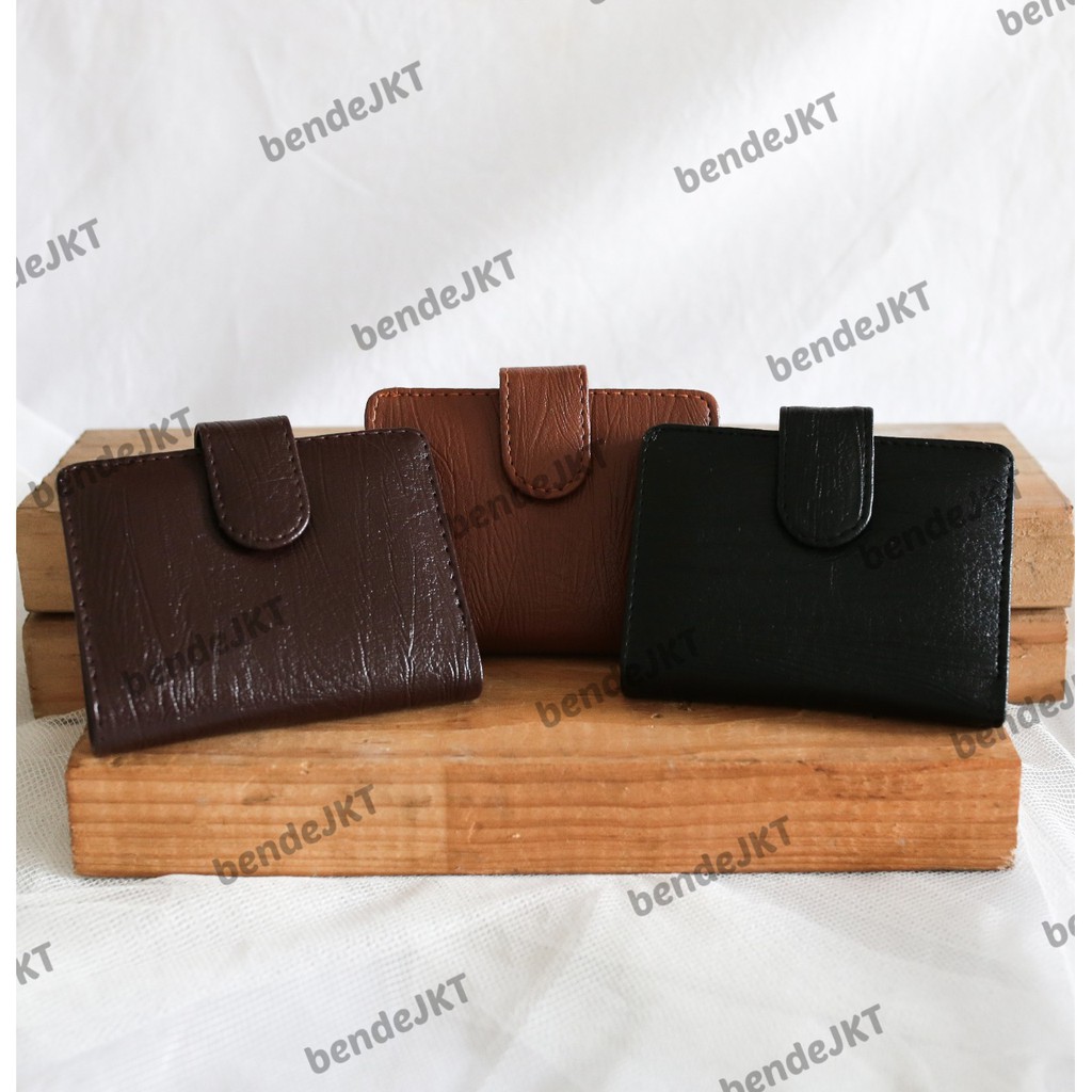 BENDE - DOMPET KARTU PRIA WOOD SERIES DAN UANG KERTAS PREMIUM TEMPAT KARTU