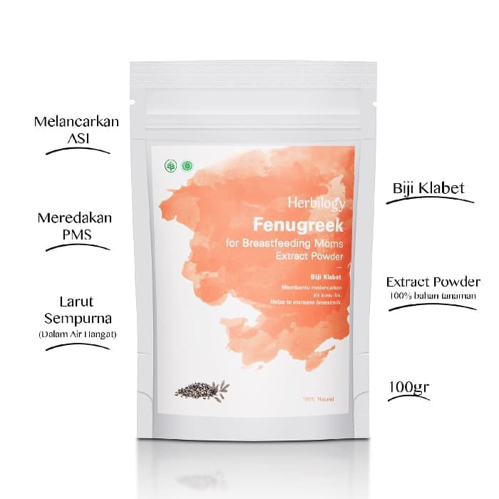 

HERBILOGY Fenugreek Powder - 100 Gr Garansi