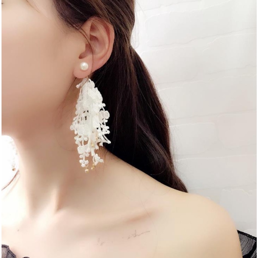 Anting Panjang WEDDING Rumbai Tassel B253 Korea Fashion Vintage Earrings Women Alloy Earing Giwang SANGAT ELEGAN