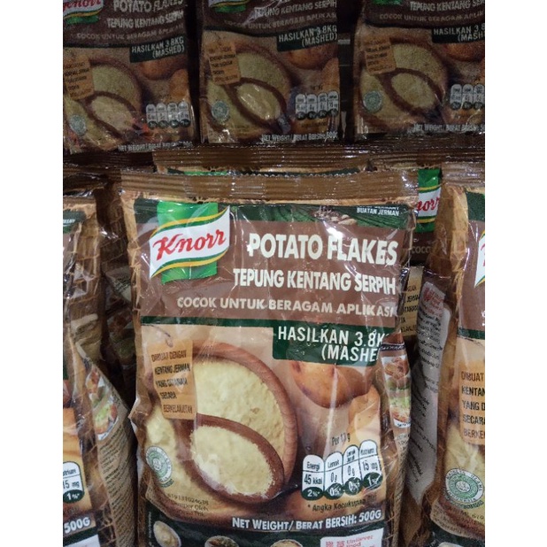 

Knorr Tepung Kentang Serpih / Potato Flakes 500gr