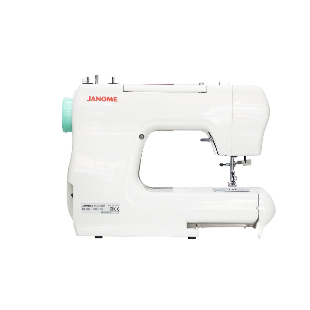 Janome 2200xt Mesin Portable terbaik Dari Yang Terbaik - Hijau putih