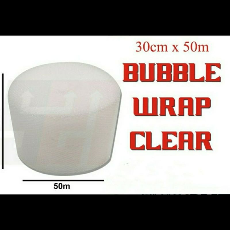 

BUBBLE WRAP BENING UK. 30CM X 50 MTR