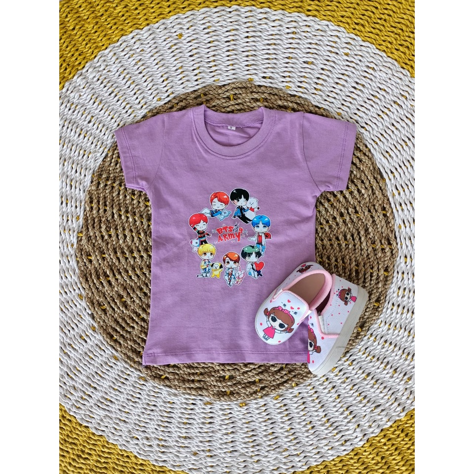 Kaos Anak Imitasi Motif Boneka