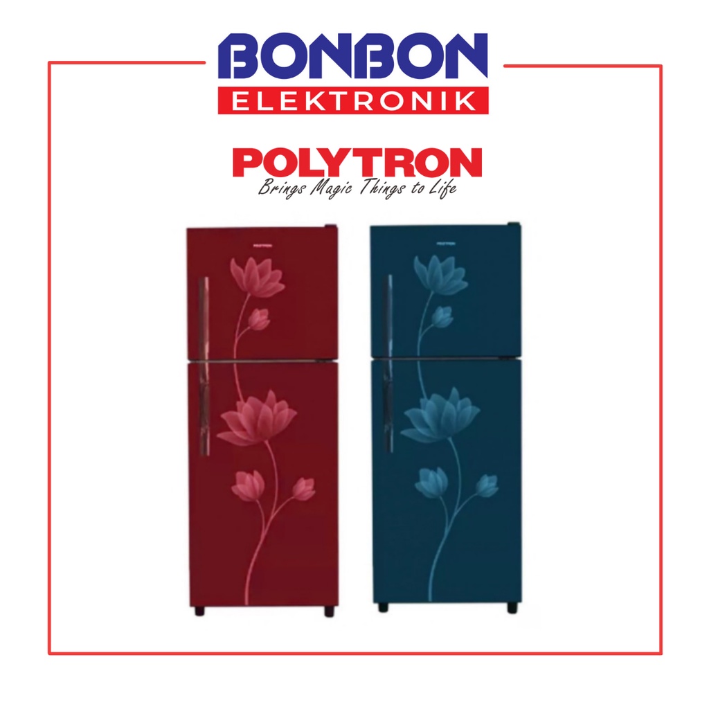 Polytron Kulkas 2 Pintu PRB 289 B/R / PRB289 / PRB 289B 289R 240L