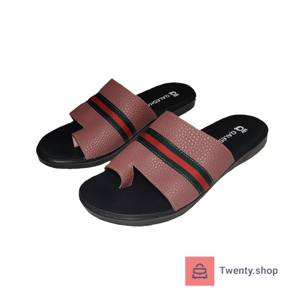 Insyira - Sandal Papirut Wanita Oktrina / Sandal Slop Wanita Non Slip Alas Hitam