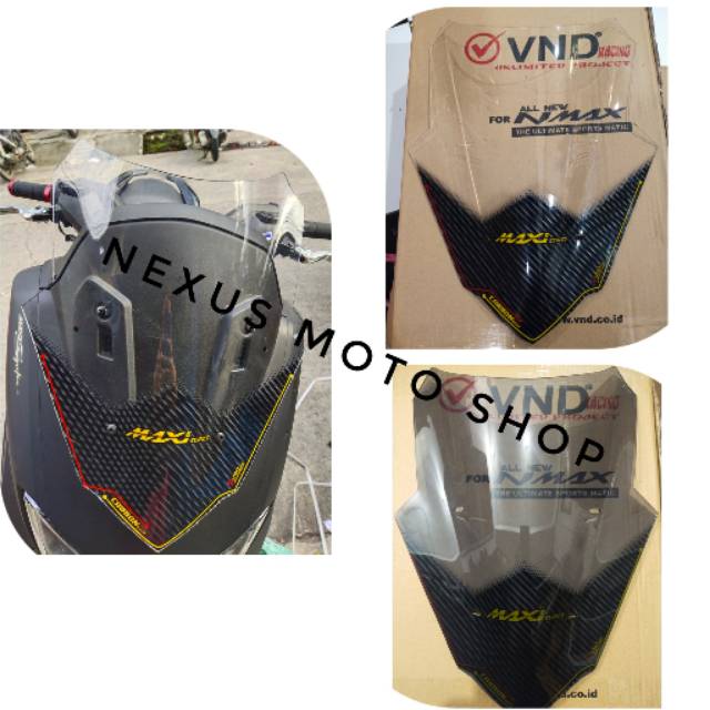 windshield nmax new visor vnd carbon yamaha nmax 155 new 2020 Windshield vnd new nmax 2020