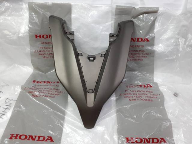 cover front panel tameng depan vario 125 150 all new 2018 brown cokelat original