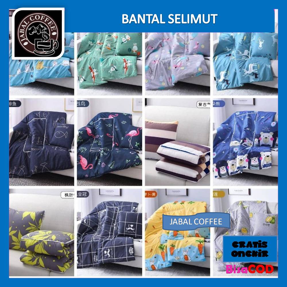 Bantal Selimut Balmut Motif Karakter / Balmut Magic Korea 2 In 1 / Bantal Selimut 18