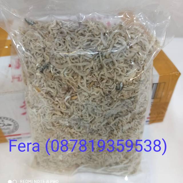 

Ikan teri nasi (ulek) Pontianak (500grm)