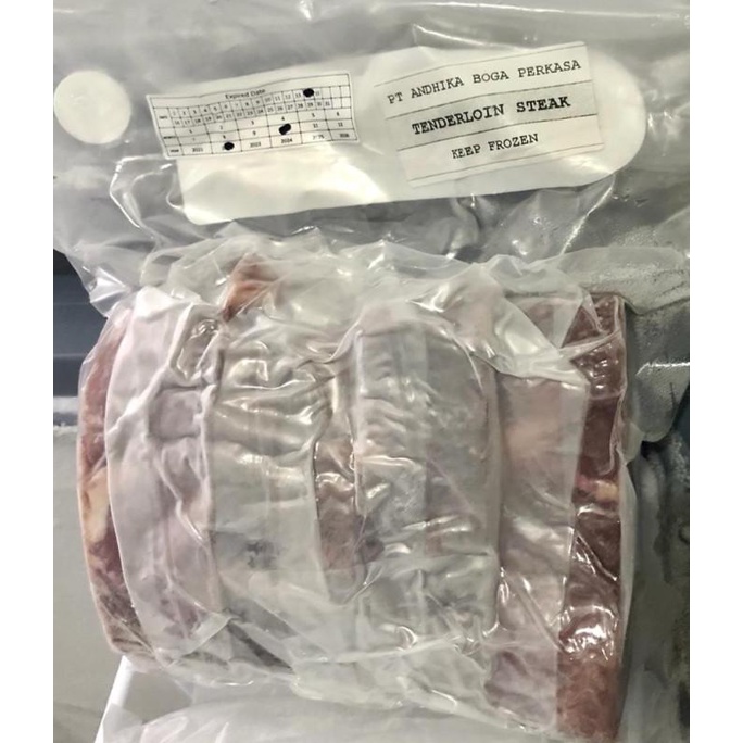 

Beef Tenderloin Steak 1 Kg - Daging Steak Premium - Isi 4 Pcs D6Mmf4Cr4J