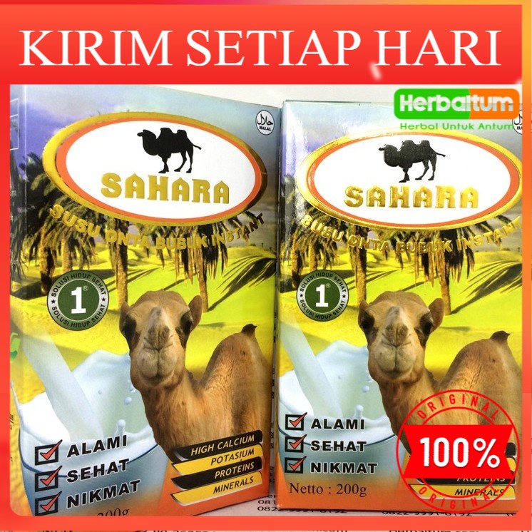 

Susu Unta | Susu Onta Sahara | Bubuk Instant 200 gram