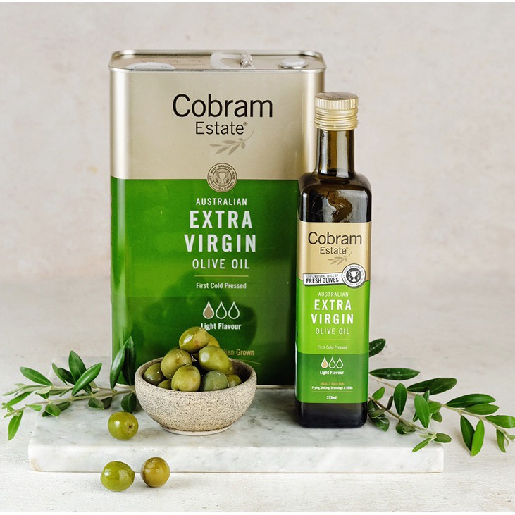 

Cobram Estate - Extra Virgin Olive Oil Light (Minyak Zaitun Asli) 3 Liter
