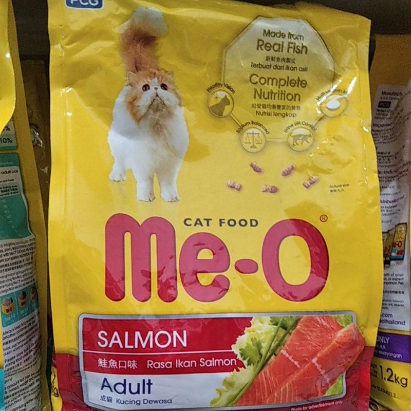 Meo Adult Salmon Cat 1,2kg makanan kucing Meo