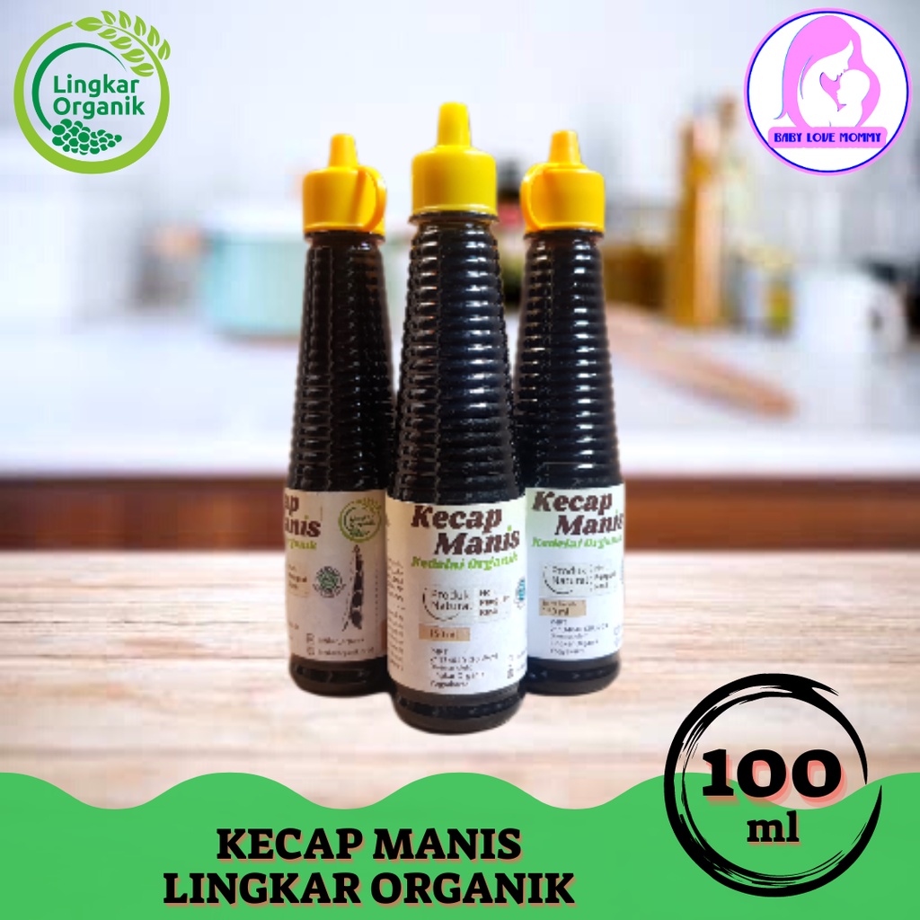 

Kecap organik MPASI 150ml / Kecap Lingkar Organik kedelai organik