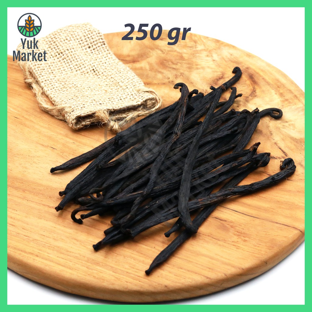 

Vanilla Kering 250 gram Vanilla Bean Dry Vanilla