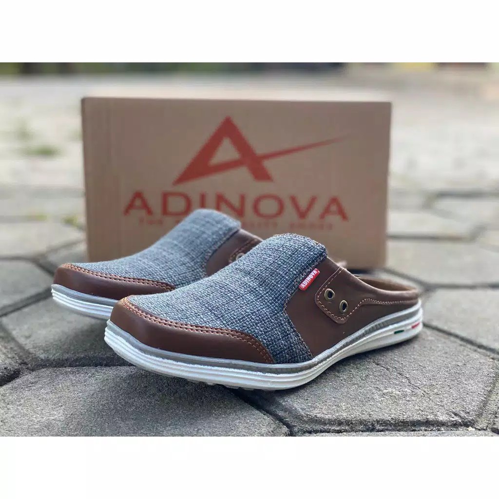 SEPATU CASUAL ADINOVA AD-205  | SEPATU SLOP SNAKERS ADINOVA